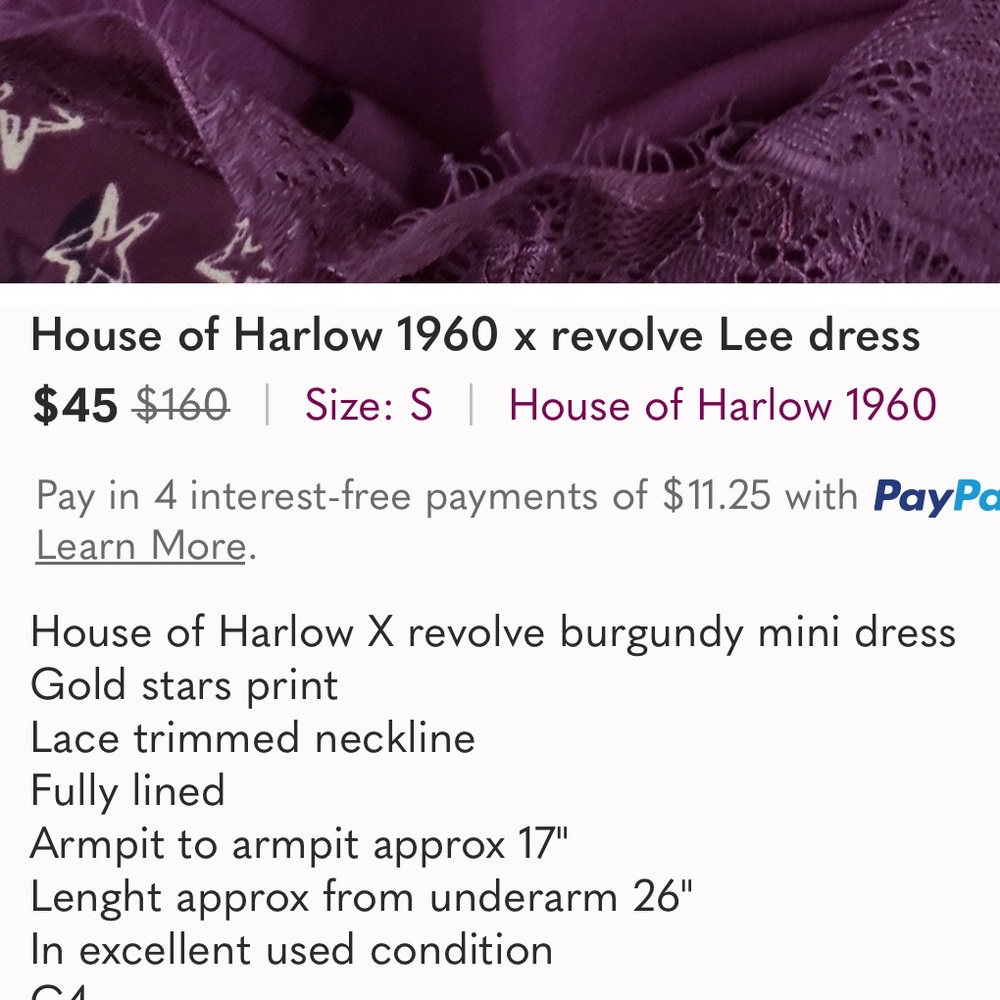 House of Harlow 1960 x revolve Lee dress - Picture 8 of 9